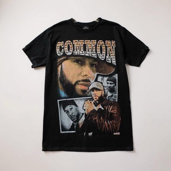 Common Sense T Shirt Men S Black Graphic Print Reggae Hip Hop Licensed - Picture 1 of 5